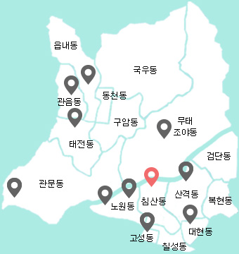 대구 북구 문화예술지도-노원동 작은도서관 이미지
