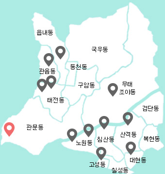 대구 북구 문화예술지도-한강공원 부키도서관 이미지